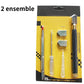 Professional glass cutter set with oil feed