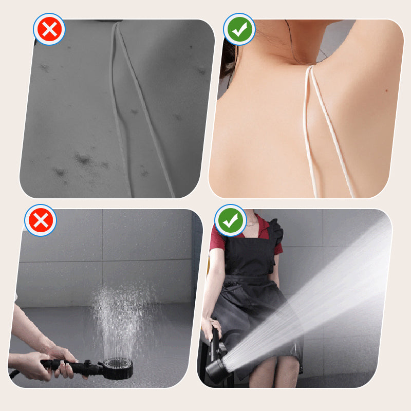 🔥50% OFF 🔥4-Mode Shower Head with Water Filter – Boost Pressure & Soften Hard Water