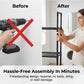 No-Drill Bathroom & Laundry Organizer Shelf
