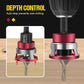 🔧 50% OFF NOW! 🪚 4PCS Wood Countersink Drill Bit Set with Depth Stop – Precision Drilling, Durable & Perfect for Woodworking 🛠️