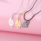 3-Piece Sun, Moon & Star Friendship Necklace Set