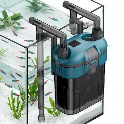 Hang-On Back Aquarium Filter with Adjustable Flow