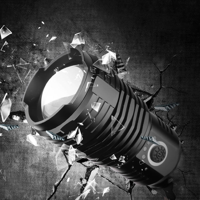 🔦 LIMITED-TIME 49% OFF! ✨ Super Bright Rechargeable Flashlight – 25W, Waterproof, Zoom, 7 Styles ⚡