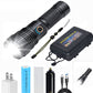 🔦 LIMITED-TIME 49% OFF! ✨ Super Bright Rechargeable Flashlight – 25W, Waterproof, Zoom, 7 Styles ⚡
