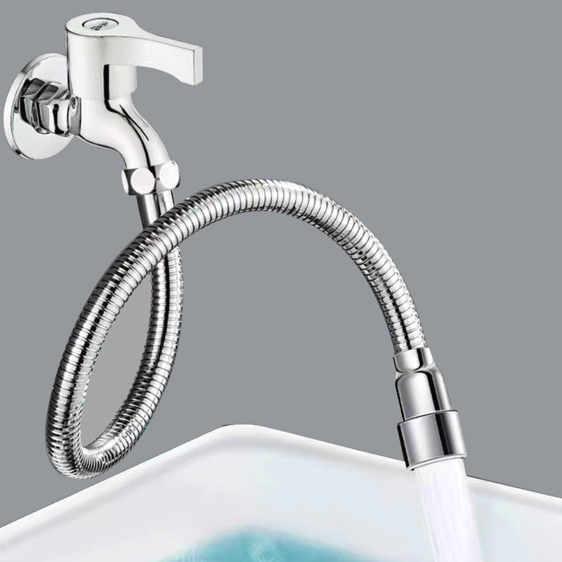 Flexible 360 Degree Stainless Steel Faucet Splashproof Extension