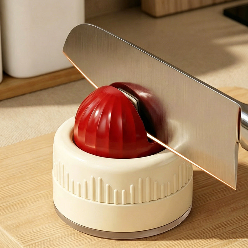 🔪 Easy & Safe Kitchen Knife Sharpener – Effortless Sharpening, Rock-Solid Stability! ✨🛡️⚡