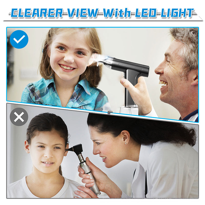 LED Rechargeable Electric Ear Cleaner Kit