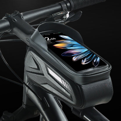 Phone Front Waterproof Bicycle Frame Bag