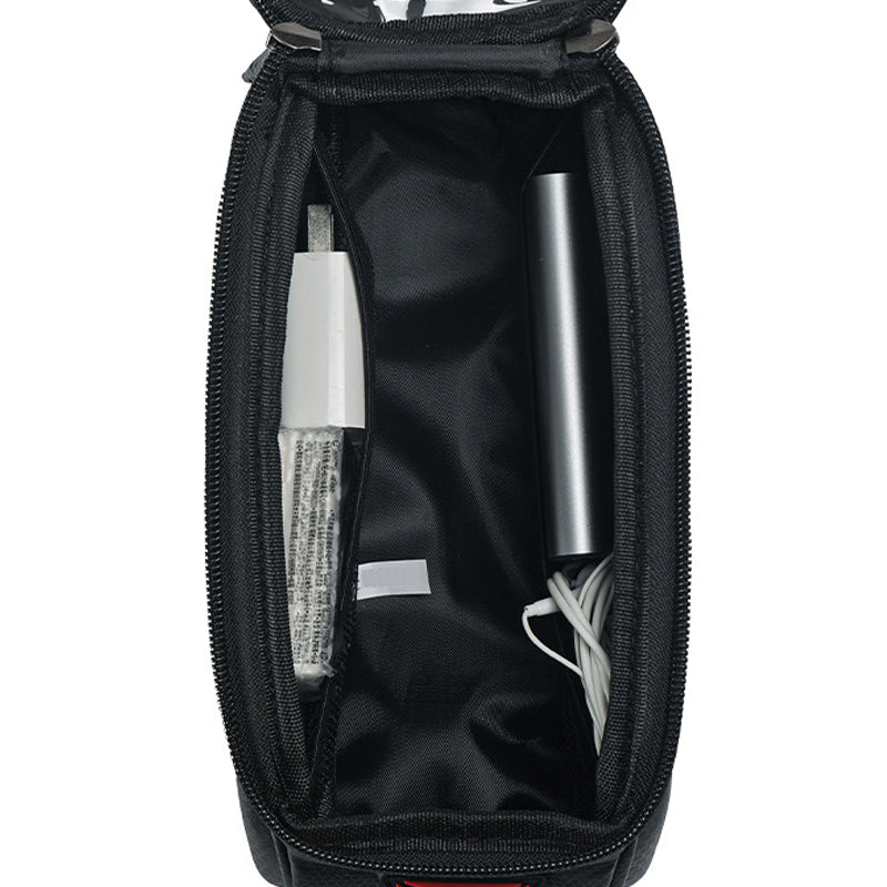 Phone Front Waterproof Bicycle Frame Bag