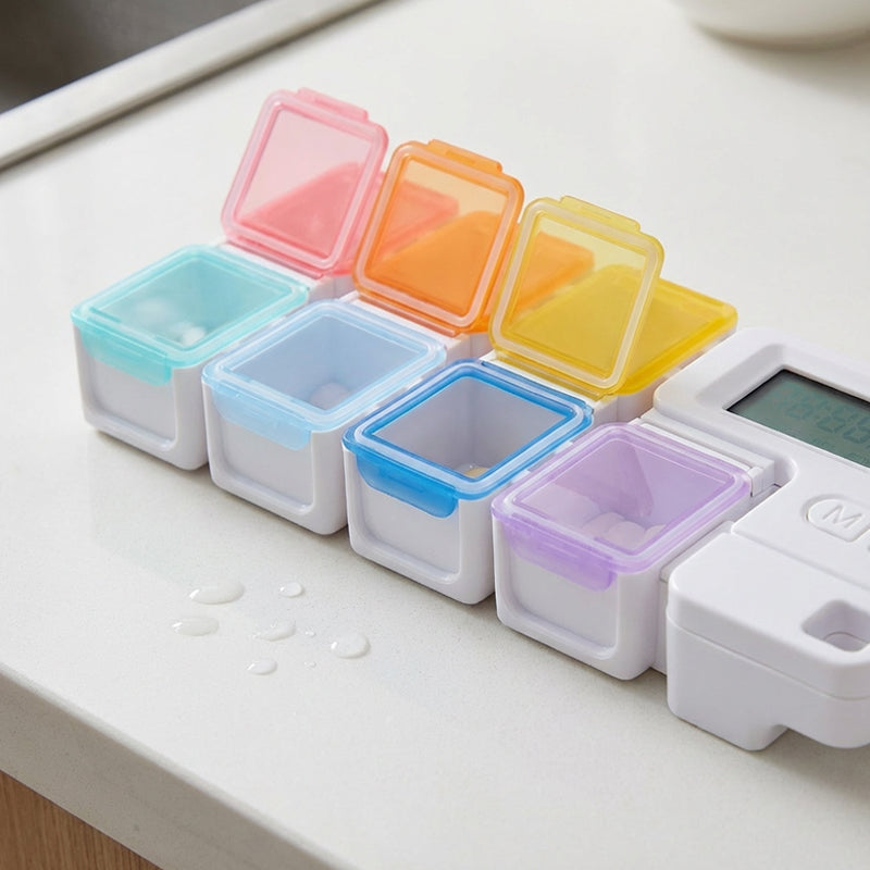 Smart Electronic Pill Box with Timed Reminder