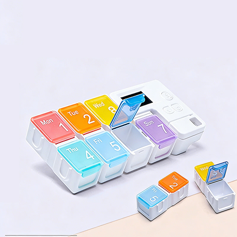 Smart Electronic Pill Box with Timed Reminder