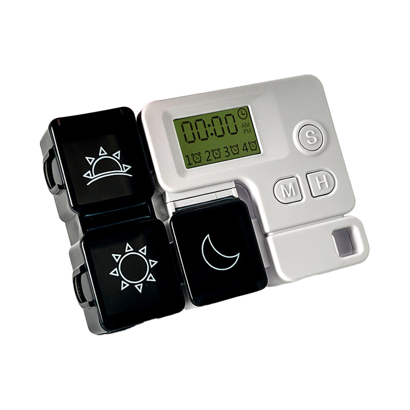Smart Electronic Pill Box with Timed Reminder