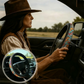 All-Season Printed Steering Wheel Cover