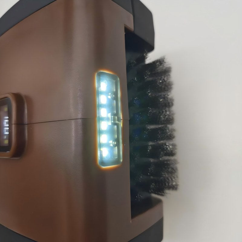Electric BBQ Grill Brush with LED Light