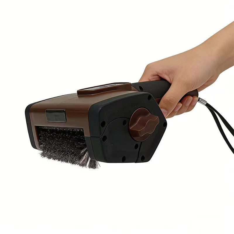 Electric BBQ Grill Brush with LED Light