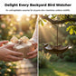 🐦 50% OFF NOW! ✨ Hanging Umbrella Bird Feeder & Bath – Dual-Use, Rust-Resistant, Vintage Style & Perfect for Garden Decor ☂️