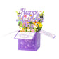 3D Pop-Up Flower Box Card for Mother's Day