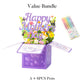 3D Pop-Up Flower Box Card for Mother's Day
