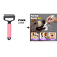 Double sided pet grooming brush