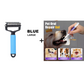 Double sided pet grooming brush