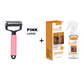 Double sided pet grooming brush