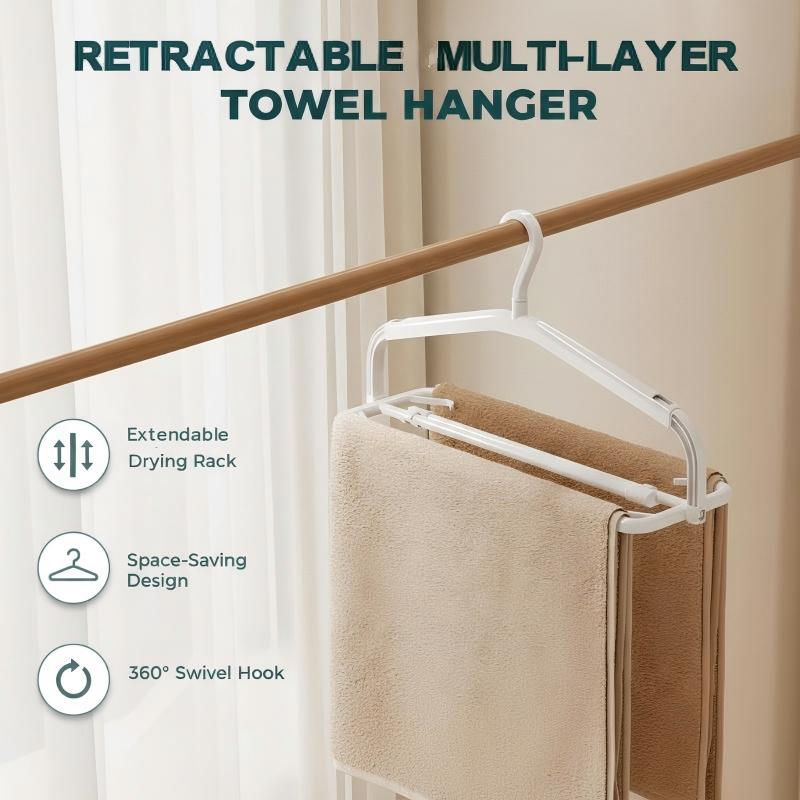 🔥New Hot Selling❤️‍🔥 Multi-Functional Foldable Clothes Hanger