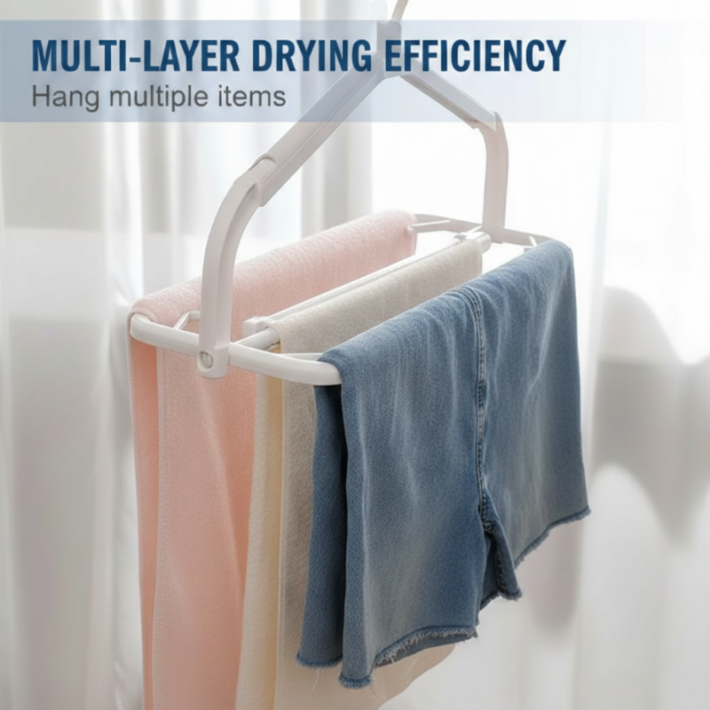 🔥New Hot Selling❤️‍🔥 Multi-Functional Foldable Clothes Hanger