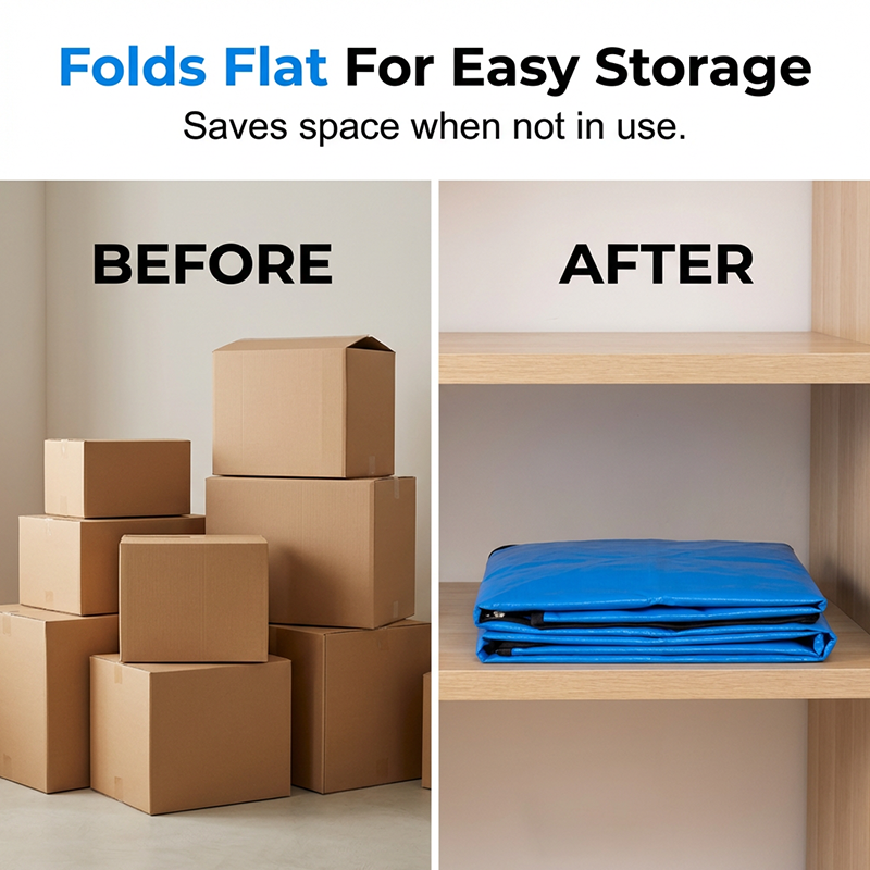 🧳50K+ SOLD!📦50% OFF! 🔥Collapsible Storage & Moving Bag  🏠