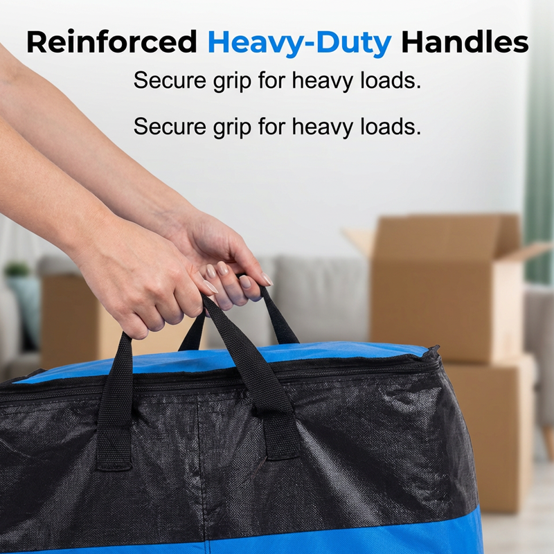 🧳50K+ SOLD!📦50% OFF! 🔥Collapsible Storage & Moving Bag  🏠