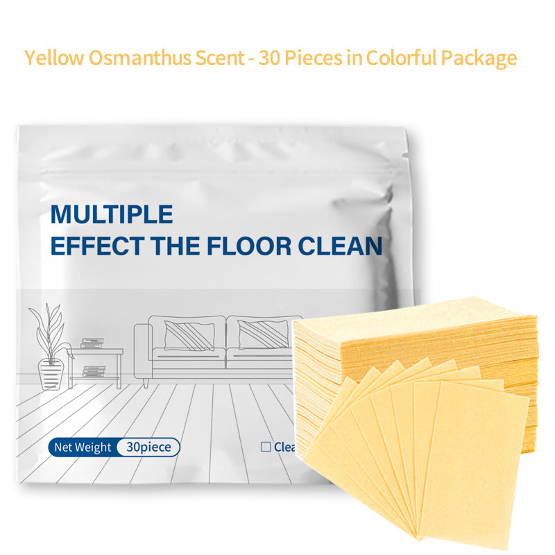 🧹 50% OFF NOW!✨ 30-Pieces Multi-Effect Floor Cleaning Sheets – Powerful Stain Removal & Fresh Scent 🌿