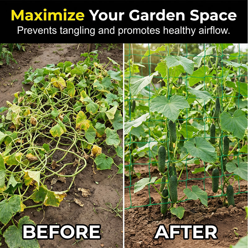 Heavy-Duty Garden Trellis Netting