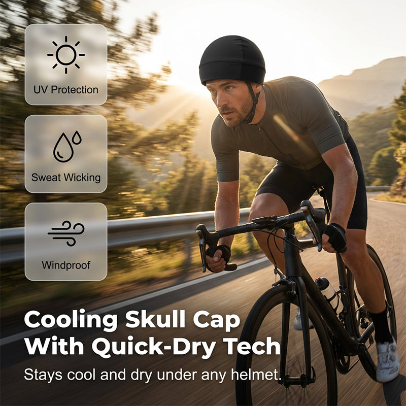 📢Buy 1 Get 1 Free⏰Breathable Sports Skull Cap for Cycling & Running