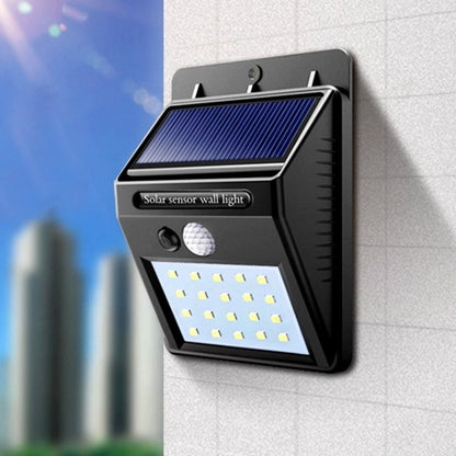 Solar Powered Motion Sensor Wall Light