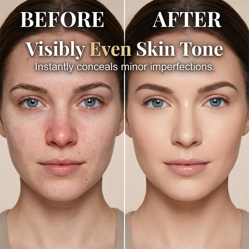 Lightweight Serum Foundation for a Natural Finish