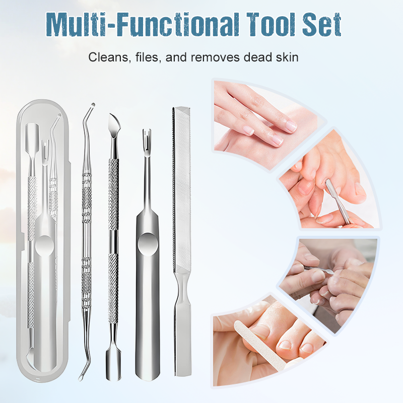 Professional nail care🛡️Stainless Steel Manicure & Pedicure Tool Set