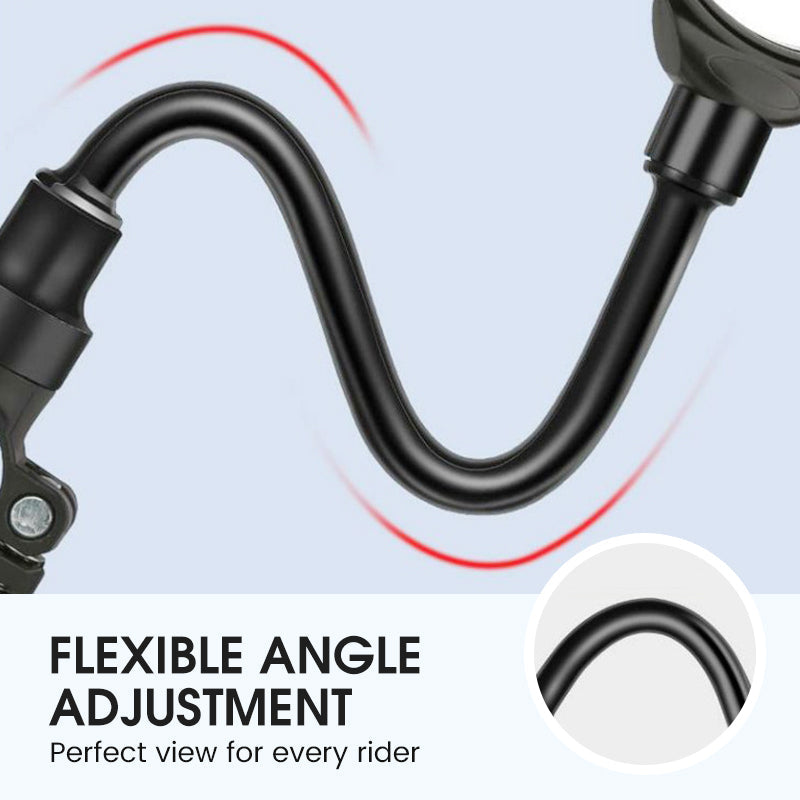 Handlebar Mount Adjustable Bike Mirrors Kit