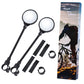 Handlebar Mount Adjustable Bike Mirrors Kit