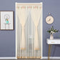 Embroidered Sheer Door Curtain