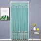 Embroidered Sheer Door Curtain