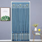 Embroidered Sheer Door Curtain