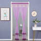 Embroidered Sheer Door Curtain