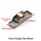 📢📢50% OFF !! ⏰Sliding Door Rollers Metal Wheel Bearing