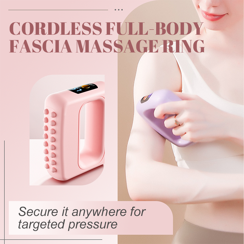 🥳2026 HOT SALE🥳💞50K+ SOLD!✅🌀 50% OFF! Fascia Massage Ring – 5 intensities, 3D nodes, hands‑free strap. Soothes sore muscles. Ultra‑quiet. ✨🔋