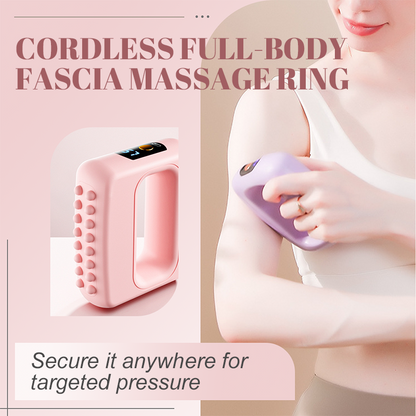 🥳2026 HOT SALE🥳💞50K+ SOLD!✅🌀 50% OFF! Fascia Massage Ring – 5 intensities, 3D nodes, hands‑free strap. Soothes sore muscles. Ultra‑quiet. ✨🔋