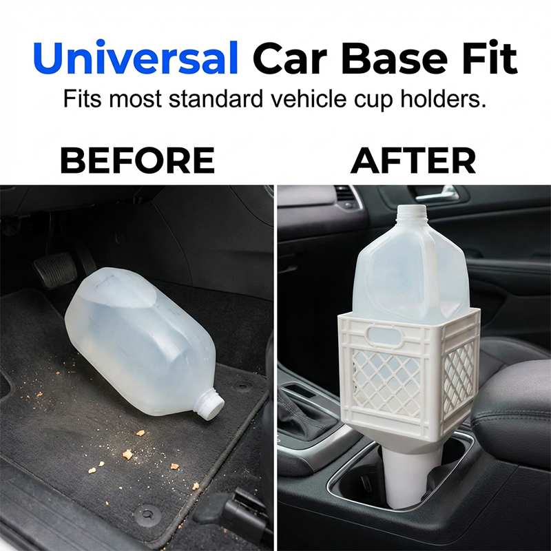 Portable Water Bottle Cup Holder Adapter