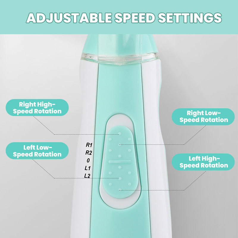 Electric Baby Nail Trimmer with 7PCS Grinding Heads