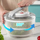Manual Press 3-in-1 Large Salad Spinner