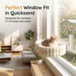 Foldable Cat Window Hammock with Suction Cups