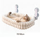 Foldable Cat Window Hammock with Suction Cups