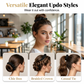 Overnight Heatless Curls Scrunchie Rod